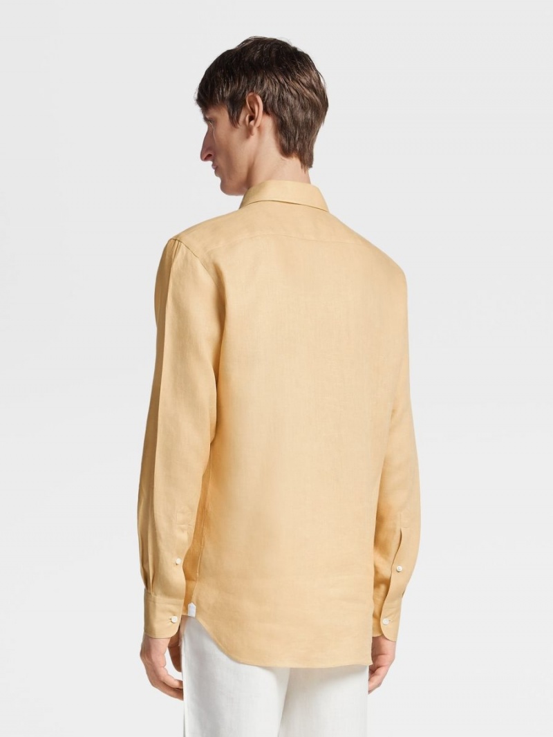 Coral Zegna Linen Shirt | ANEVHFT-78