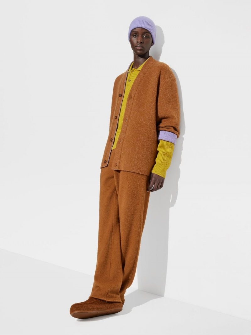 Purple Zegna The Elder Statesman Oasi Cashmere Pants | XBDEUSY-24