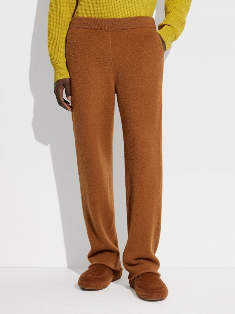 Purple Zegna The Elder Statesman Oasi Cashmere Pants | XBDEUSY-24