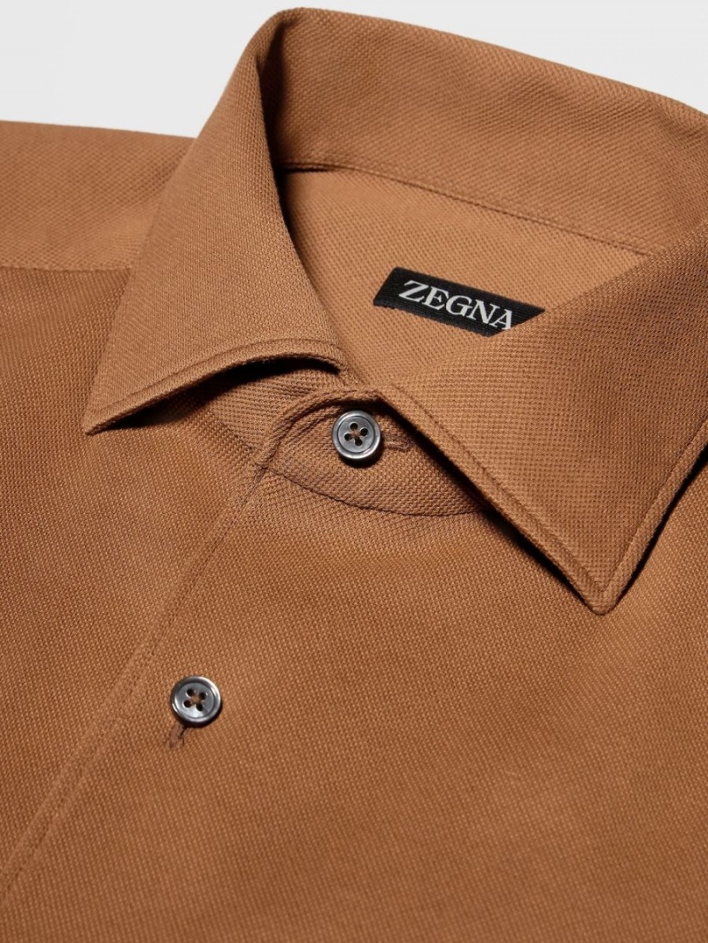 Zegna Cotton Shirt | HUGXYDO-95