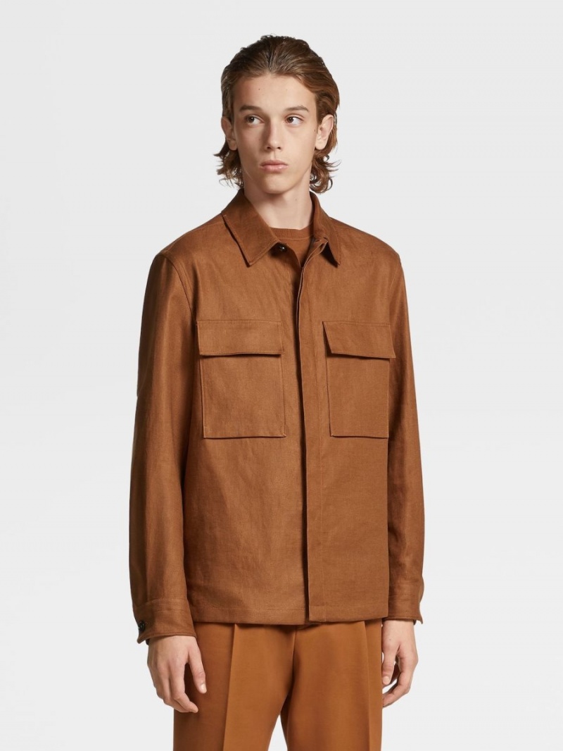 Zegna Linen Overshirt | EICQUGS-02